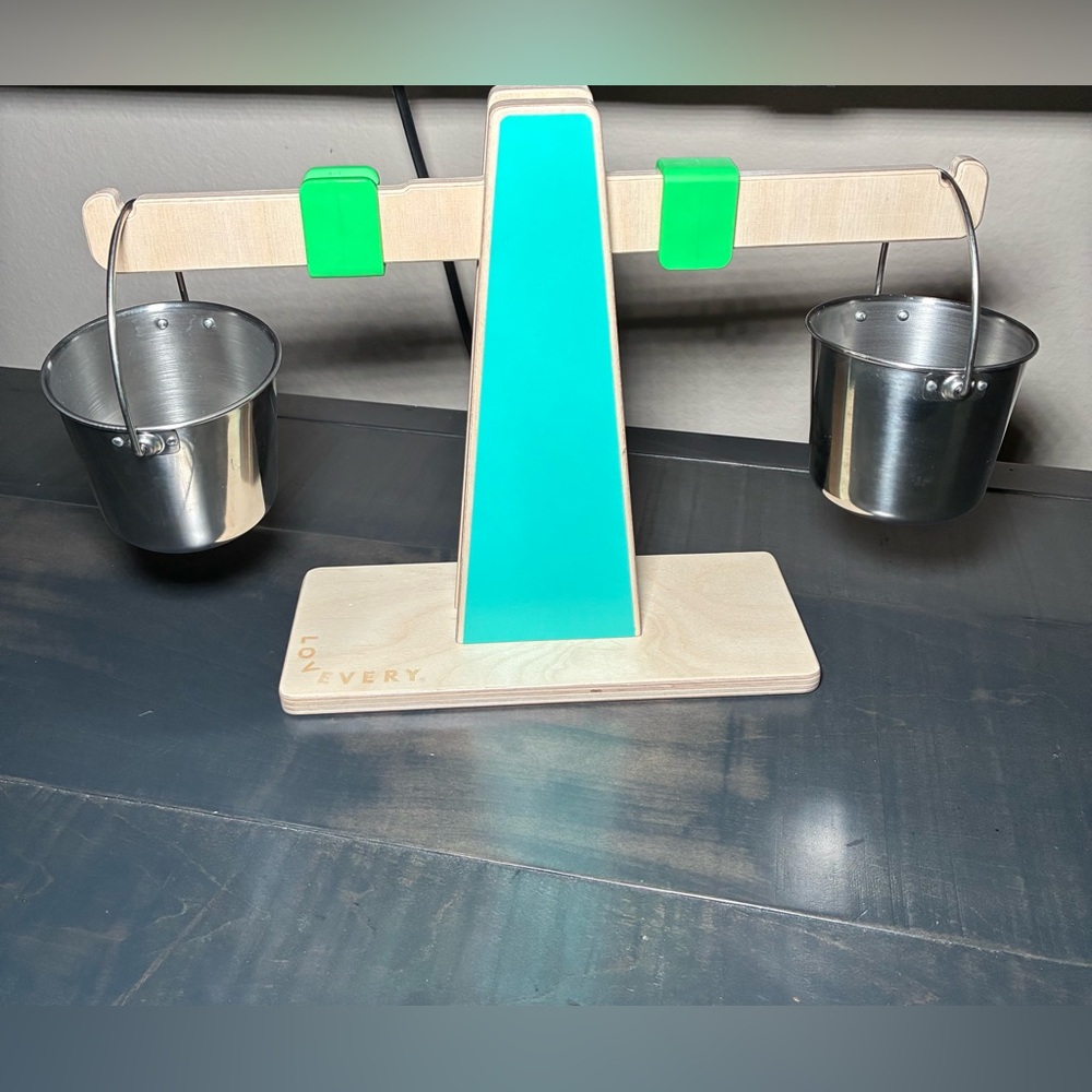 Lovevery Every Which Weigh Scale & Pails Toy